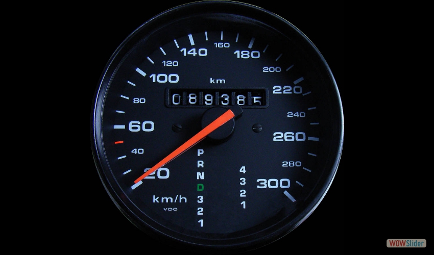 Porsche 993 Tachometer mit Tiptronic